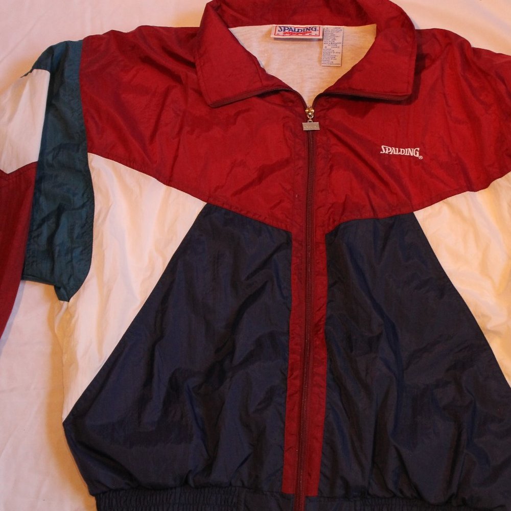 Vintage Men's Windbreaker| Spalding